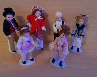 Persone in miniatura in porcellana,Bambola donna in ceramica in miniatura in stile vittoriano,Signora in miniatura in porcellana per 1/12 decorazione della casa Persone in miniatura in porcellana,Bambola donna in ceramica in miniatura in stile vittoriano,Signora in miniatura in porcellana per 1/12 decorazione della casa