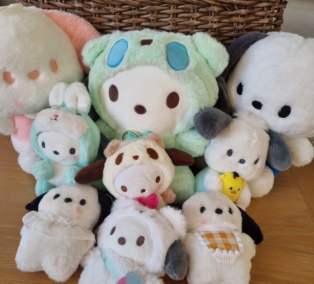 Key Rings Plush A Cute Selection of Character Plush Soft Toy Key Rings Chains - Sanrio ...