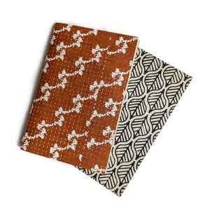 Umweltfreundliche Taschen-Notizbücher, Nepali Lokta Papier Journals, holzfreies Tagebuch, A6 Fair Trade Schreibwaren, ethisch handgefertigt in Nepal
