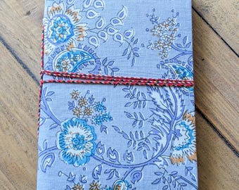 Handmade Recycled Paper Journals: Eco-Friendly Cotton Cover Notebook 5x7in, Fair Trade
