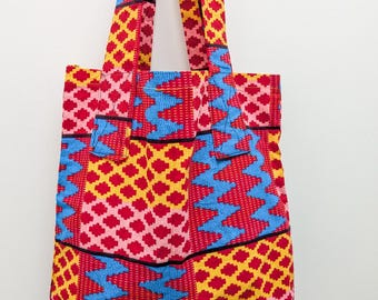 Colourful Wax Kitenge Tote Bags – Ethically Handmade by Artisan Trainees in Kenya