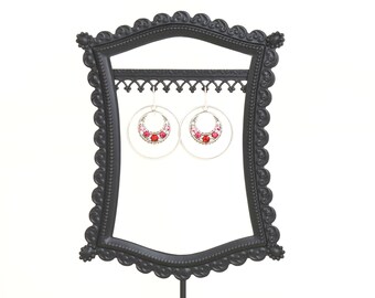 Metal Earring Display Stand, Royal Crown Jewelry Organizer