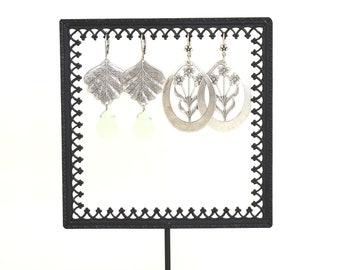 Small Metal Earring Display, Jewelry Organizer, San Francisco Made