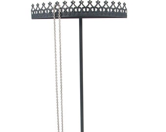 Necklace Stand, Jewelry Organizer, Royal Crown Display, necklace holder, made in USA