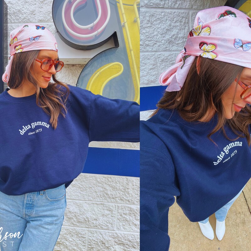 Sorority Bow Sweatshirt