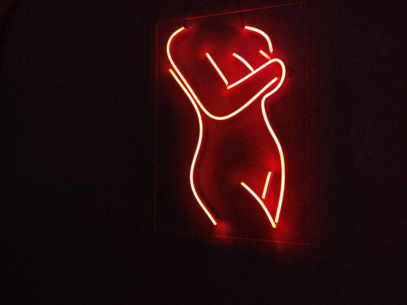 Sex Naked Girl LED Neon Sign Sexy Girls Playboy Girl Neon Etsy Canada