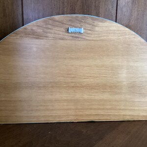 Plaque Murale En Bois Virginia – Peinte à La Main – Décor Multicolore