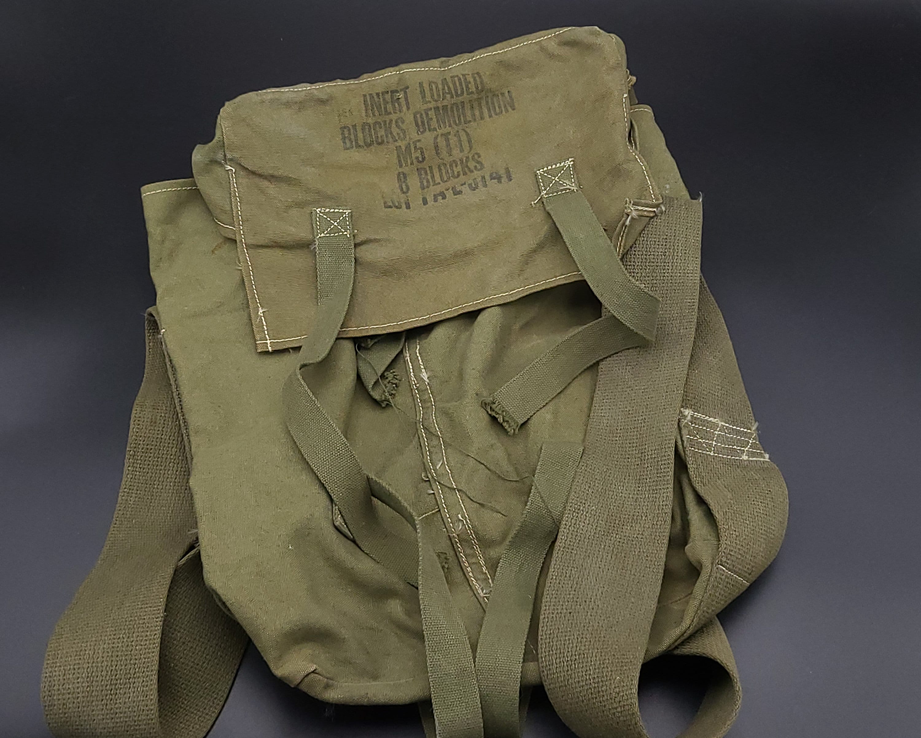 US Army EOD Demolition Bag, 1960s (empty) - Etsy