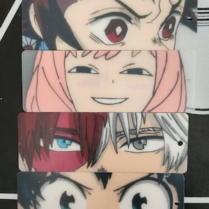 Handpainted Anime Bookmarks (3pc set)