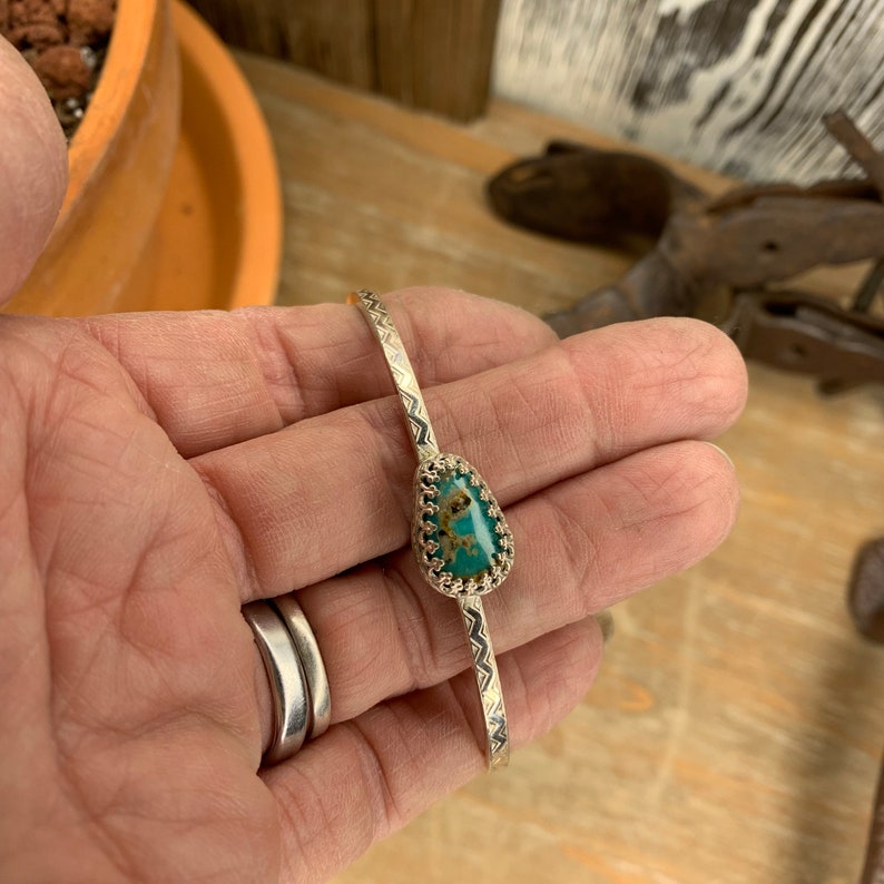 Small turquoise cuff