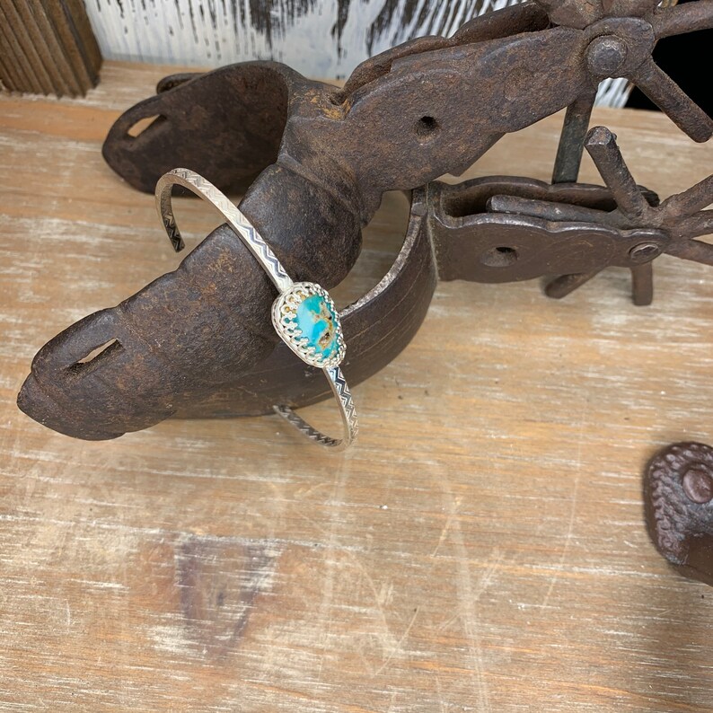 Small turquoise cuff