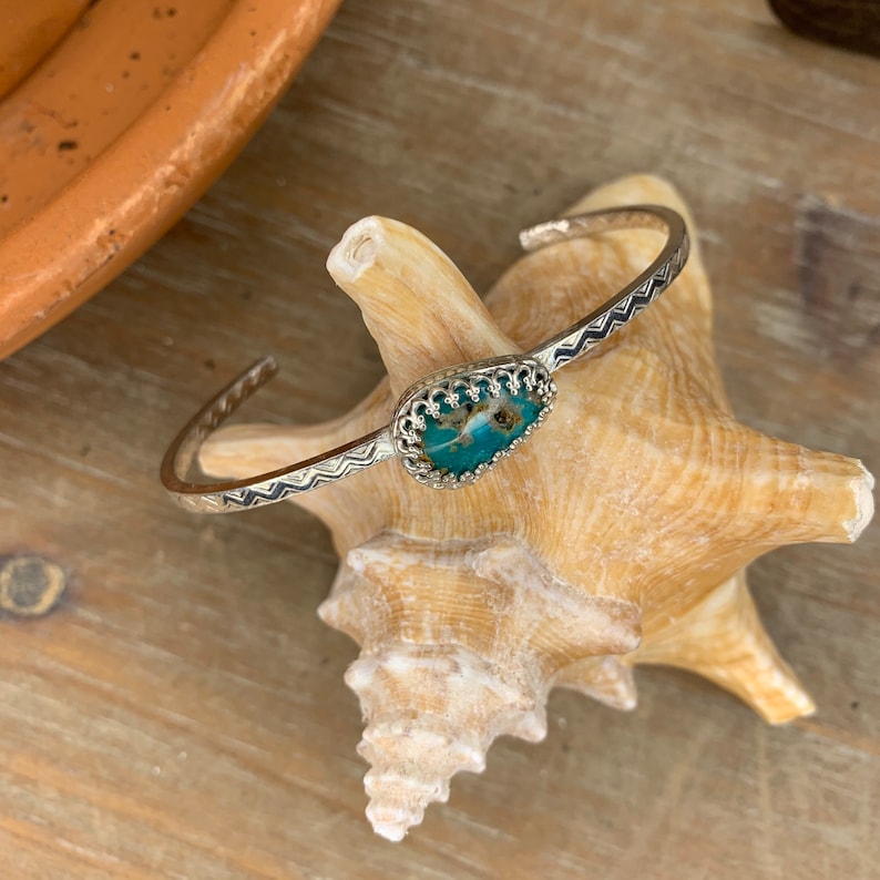 Small turquoise cuff