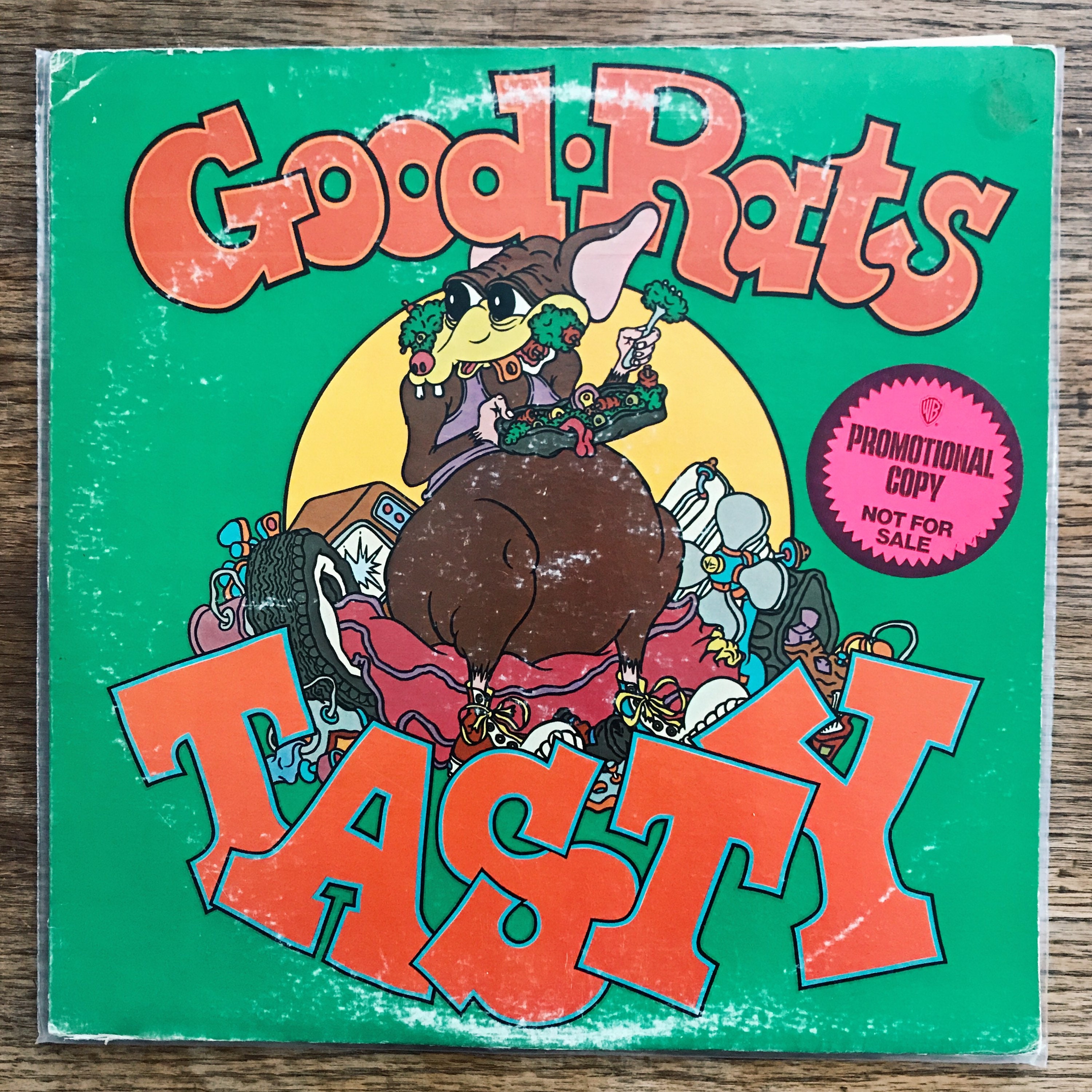 Rare Vintage Vinyl Record Tasty Good Rats Promo LP G / VG Etsy