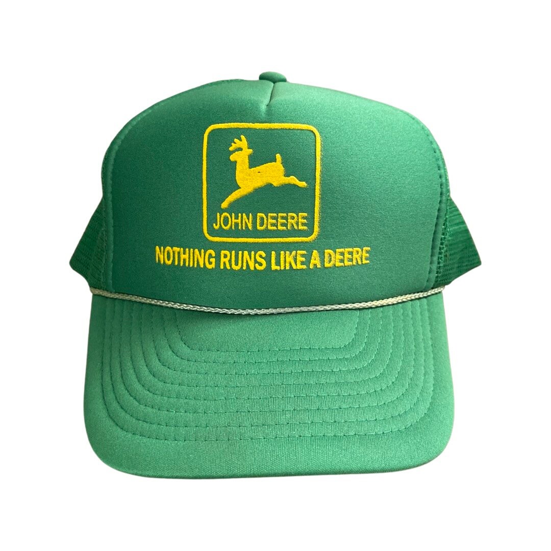 Casquette Snapback Vintage John Deere Teply Equipment - Années 80, Style Rétro, Neuve Sans étiquette