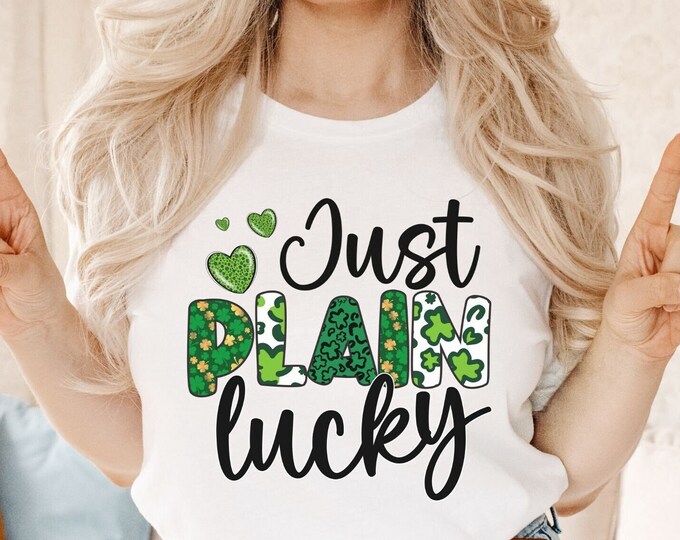 LUCKY SHIRT St Patricks Day Shirt Women Saint Patricks Day Shirts St  Paddys Day Shirt Rainbow Shirt four leaf clover shirt green