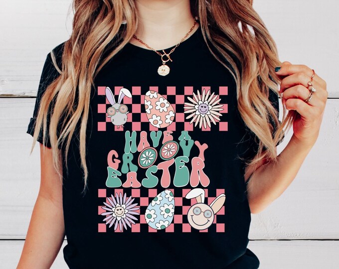 Vintage floral retro bunny Shirt, Easter peeps Shirt, Cute Easter Shirt, Easter Bunny Shirt, Easter Day shirt, Easter Bunny Glasses Tee