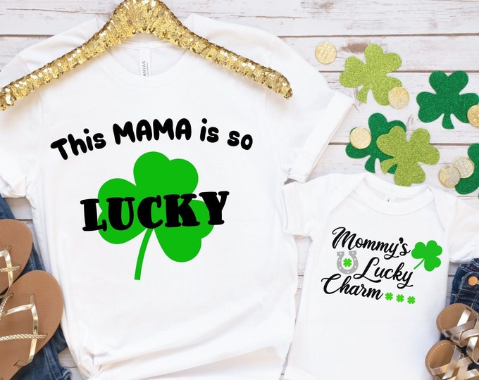 LUCKY SHIRT St Patricks Day Shirt Women Saint Patricks Day Shirts Cute St Paddys Day Shirt St Patrick Day Shirt four leaf clover shirt green