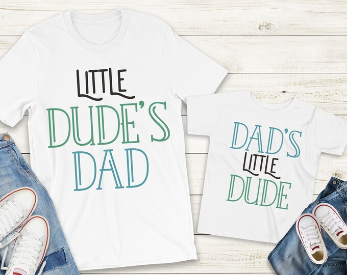 Dad and Mini Me shirt, Dad and Son Matching shirt, Daddy t-shirt, Shirt for Dad, Shirt for Father's Day tee, Gift for Dad, Dad and Son tee
