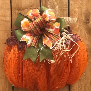 Fall wreath, pumpkin wreath, fall color wreath, welcome fall wreath, thanksgiving wreath, harvest wreath, Front door decor, BEST SELLER,