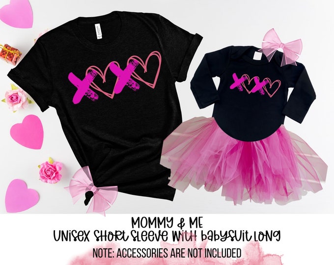 Valentine's Sweatshirt - Love Heart Sweatshirt - Cute Valentine's Sweater - Mom Valentine's Shirt, Matching Mommy and Me Valentine Shirts