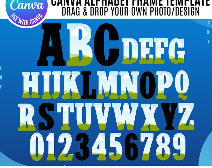 Western Alphabet Canva Bundle, Cowboy Rodeo letters, Digital Designs, Farmhouse alphabet, rodeo alphabet and numbers, country western letter