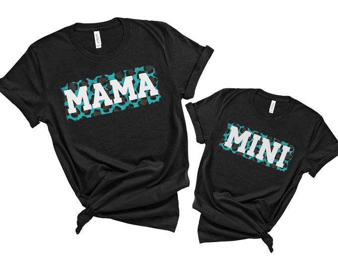 Mama and Mini Matching Shirt Mothers Day Gift Mom and Daughter Matching Mommy and Me Shirt Outfit for Mothers Day Mother Daughter T-shirts