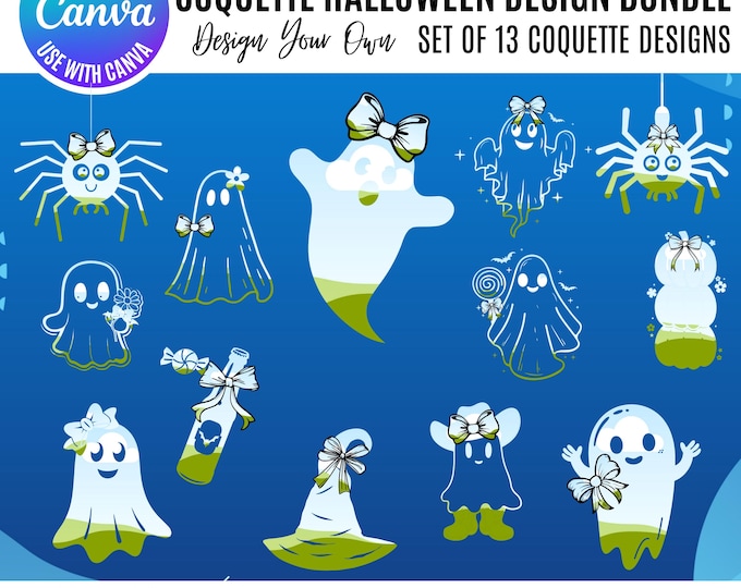 Coquette Pumpkin Canva Bundle, Pink Girly Fall Aesthetic Templates, Canva Halloween Pumpkins, Canva Fall Pumpkins, Canva Coquette Pumpkins