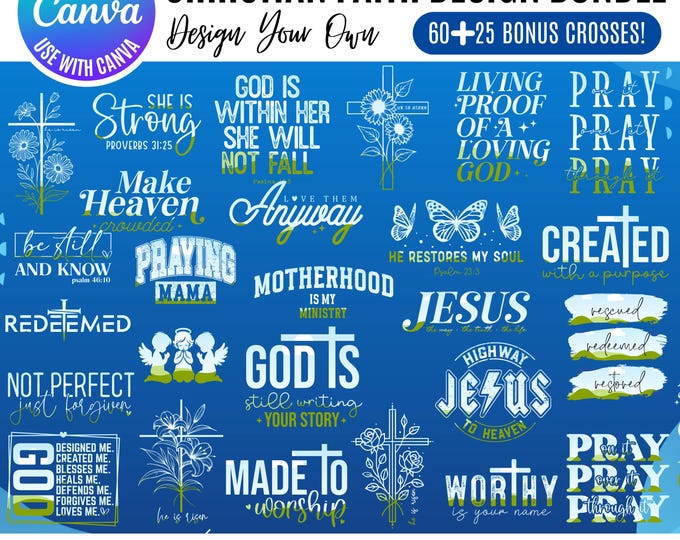 Canva Cross Frames, Cross Christian Canva Frames, Canva Religious Templates, Bible Verse Designs, Religious Canva Template, Canva Christian