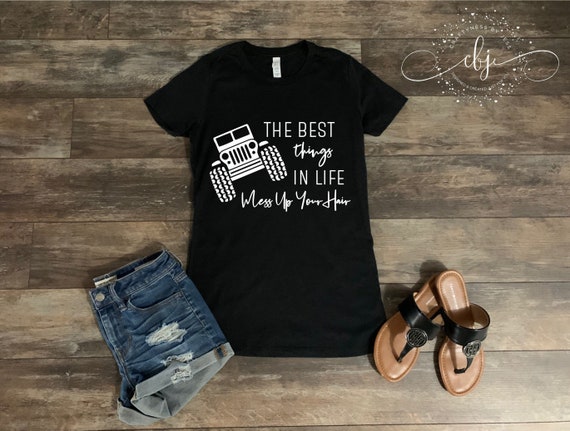 Jeep T Shirt Bella Canvas Vinyl | Etsy 