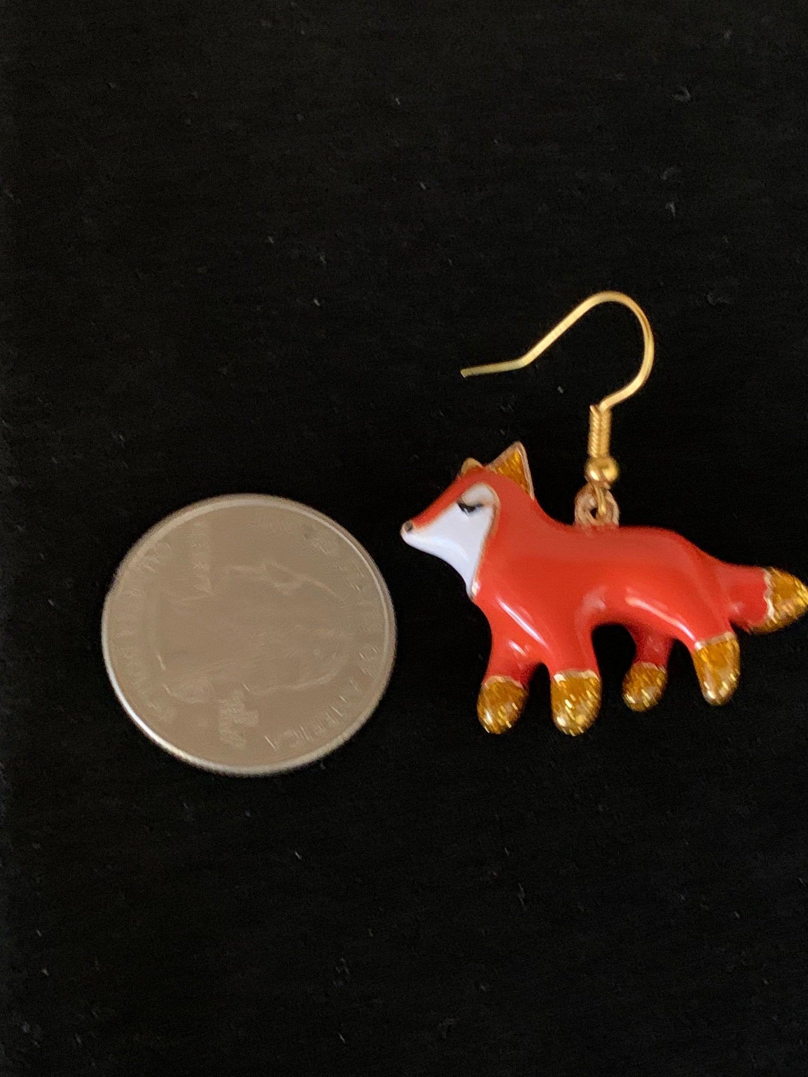 Fox Earrings Etsy