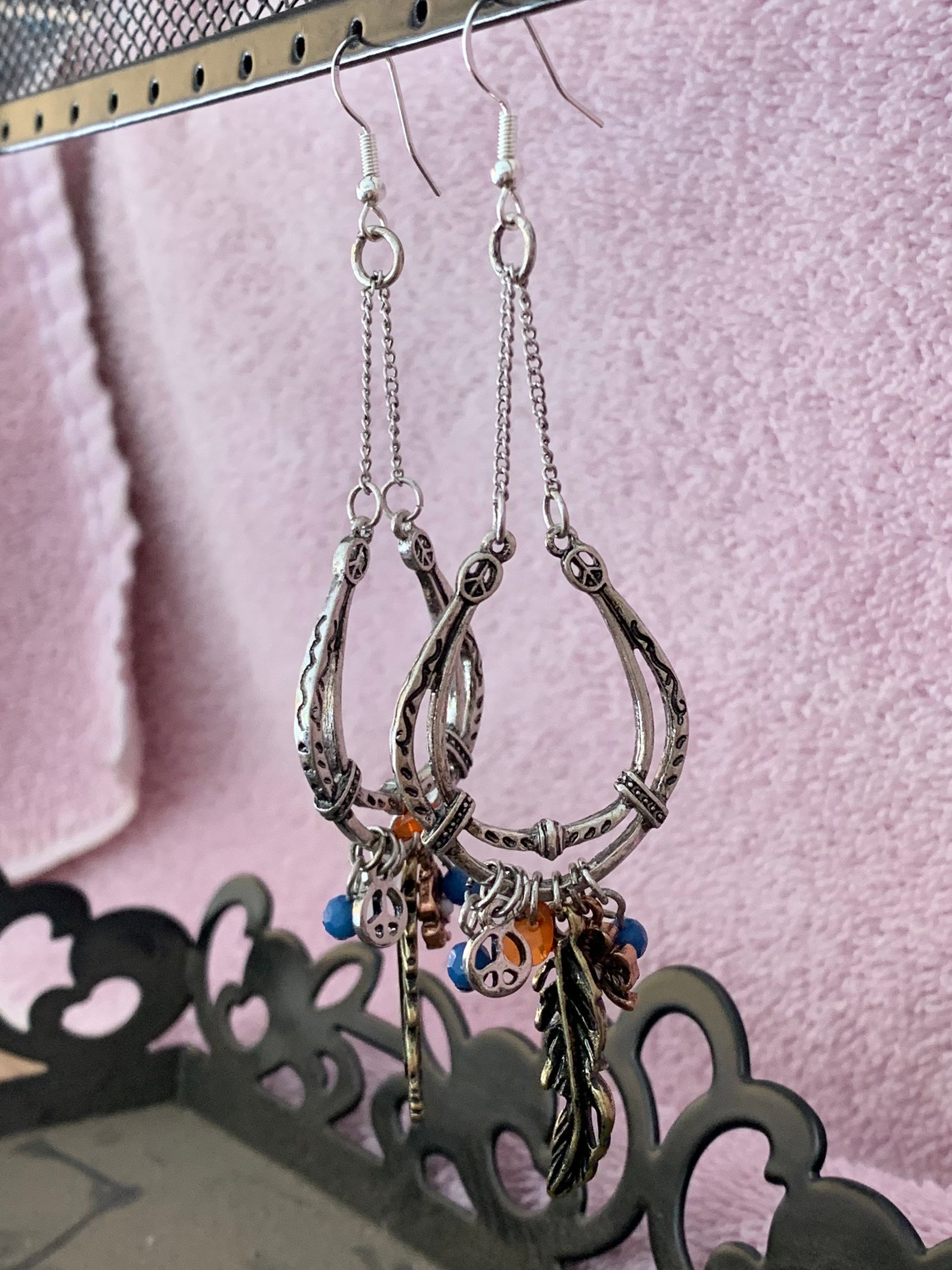 Horseshoe Earrings Etsy