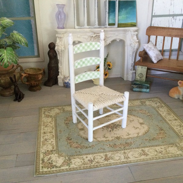 Dollhouse Shabby Chic Chair