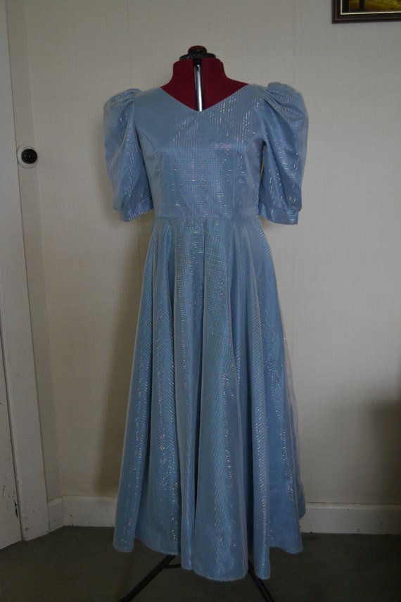 1980s Prom Dress Mid Size