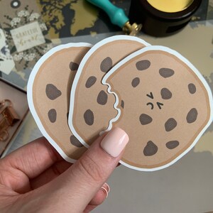 Cute Chocolate Chip Cookie Journal Sticker