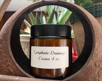 lymphatic massage cream 4 oz