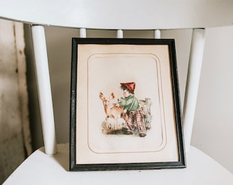 Vintage 1921 Bambi Book Illustrations, Vintage Bambi Wall