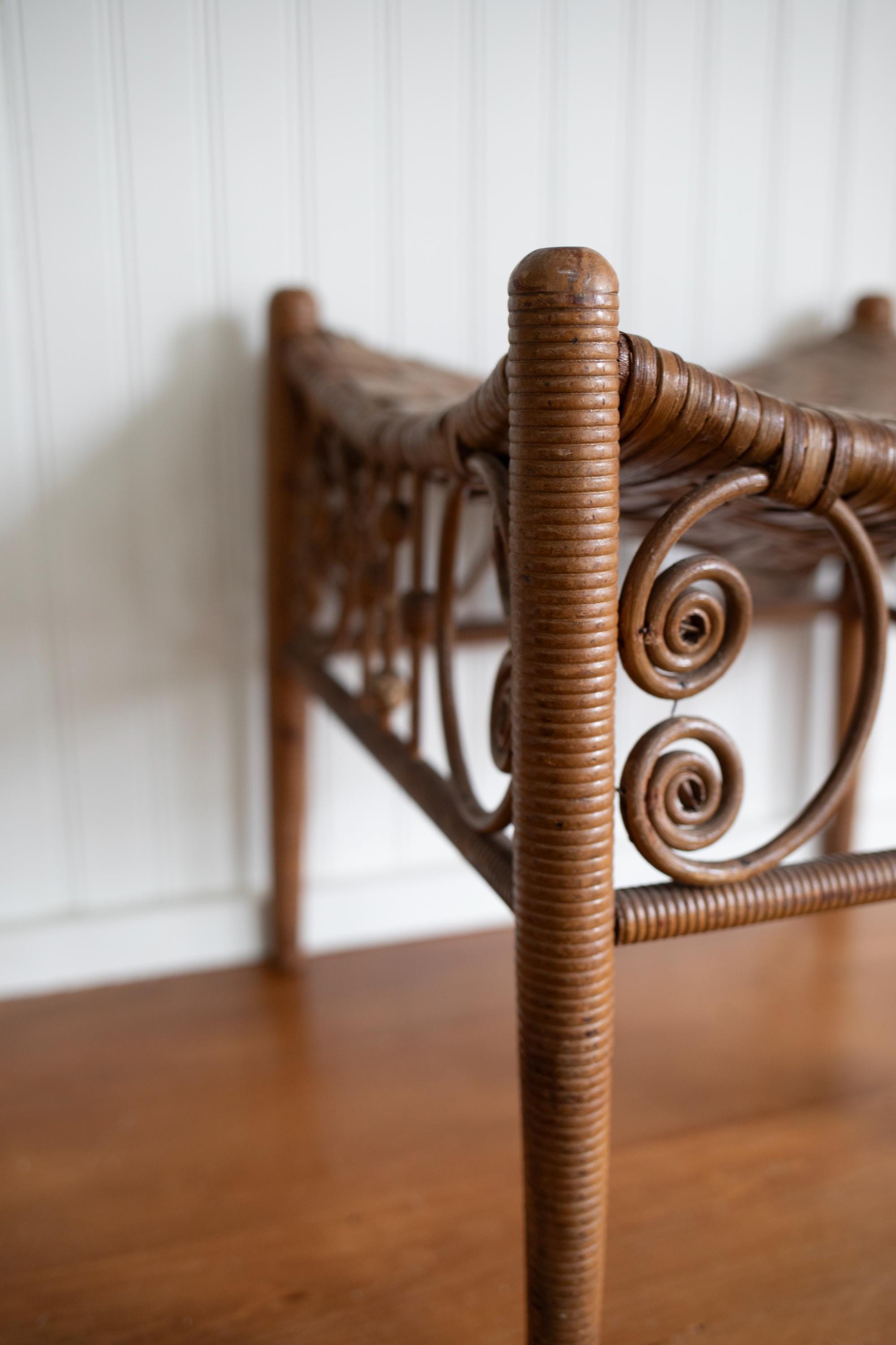 RARE Antique American Thebes Stool From Heywood Brothers Wakefield ...