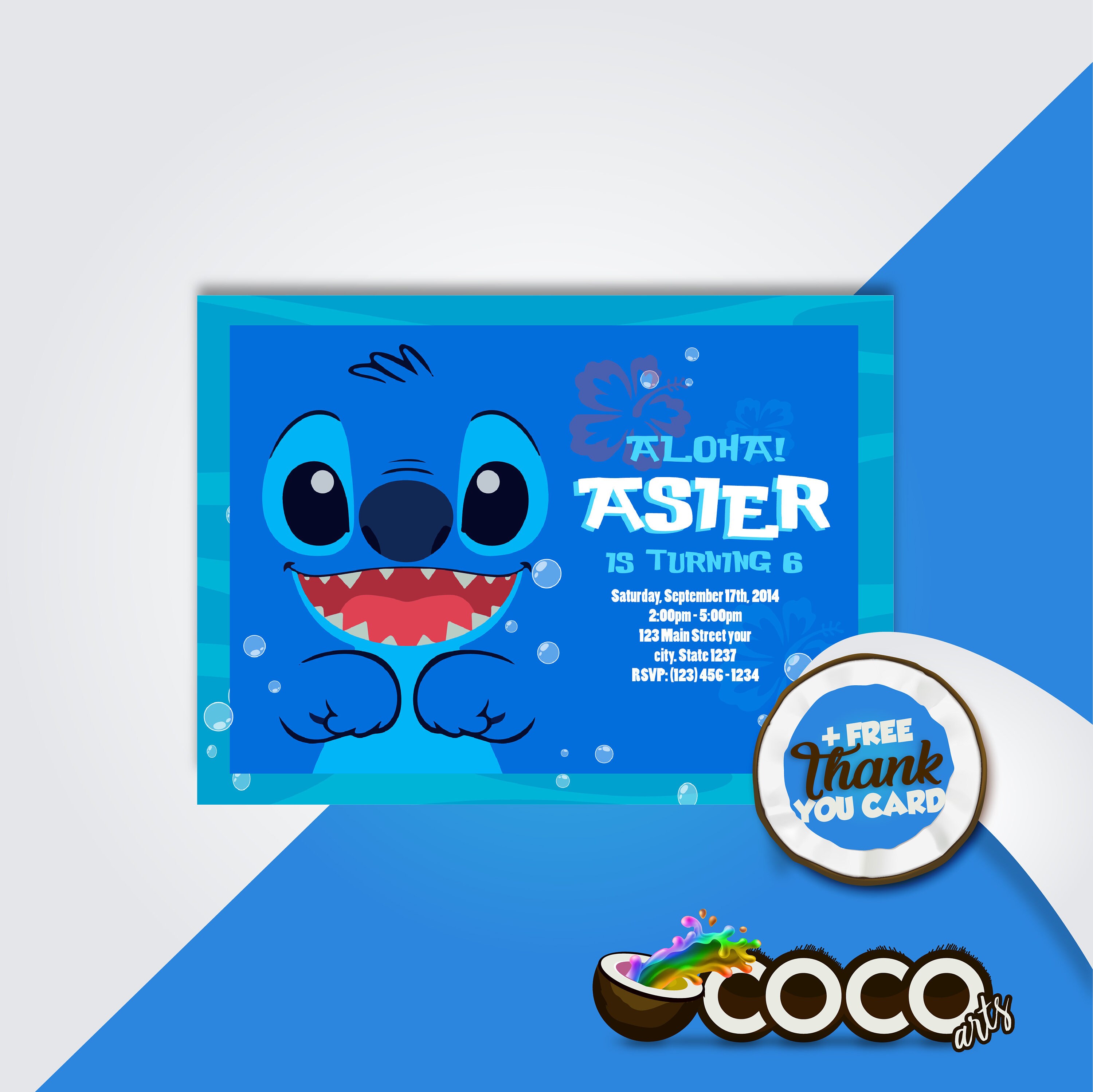 Stitch Invitation