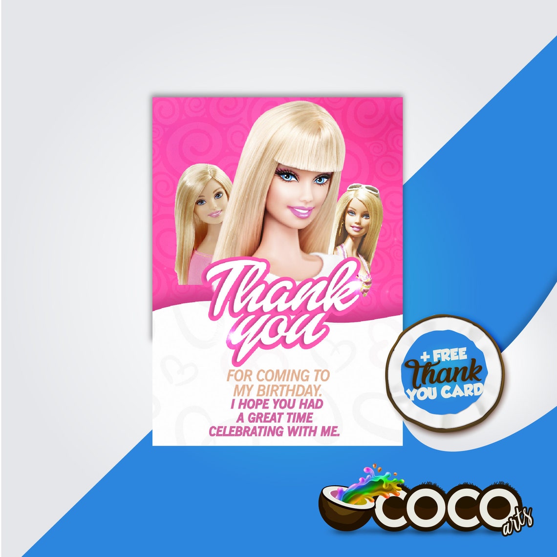 Barbie Invitation. Barbie Birthday Party. Barbie Birthday | Etsy