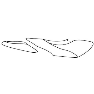 DIY Seat Skins - Vervanging Seat Cover Skin voor Honda - 2002 - 2007 F12, F12X, GPS