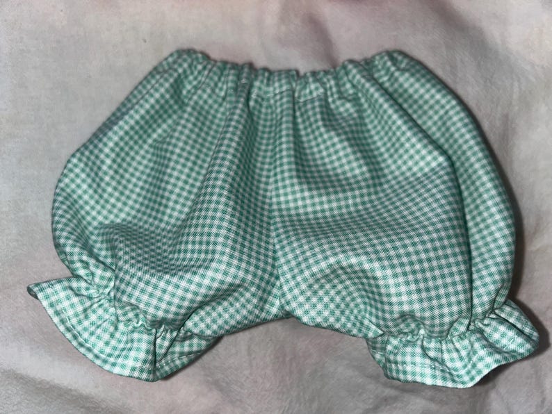Gingham Bloomers #2golden Yellow, Lime Green,teal,dkpink,dkblue Added ...