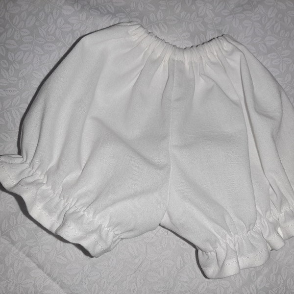 Cabbage Patch Doll Bloomers for 16 - 18 inch doll, or  Bitty Baby 15" or Baby Alive 16" Doll several colors available