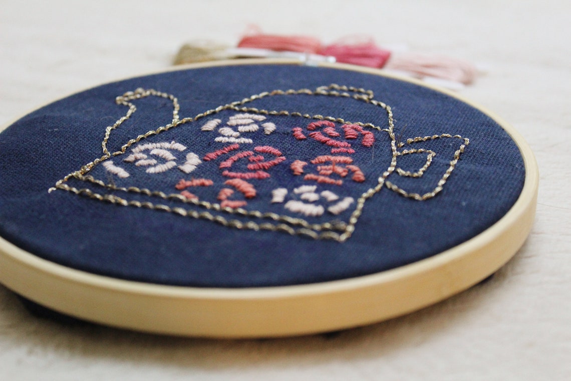 Rose Gold Embroidery Hoop Ideas for You
