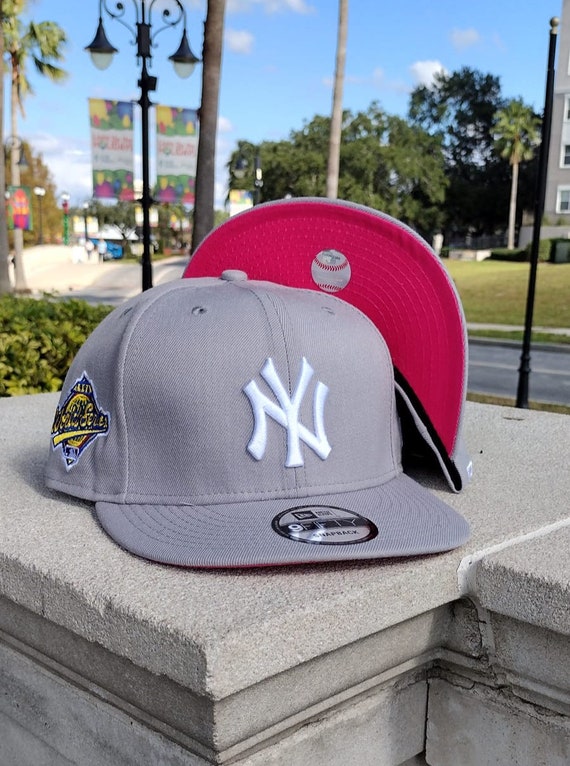 New Era New York Yankees Statue Liberty 9FIFTY Fitted Hat MLB Red Snapback  - Etsy