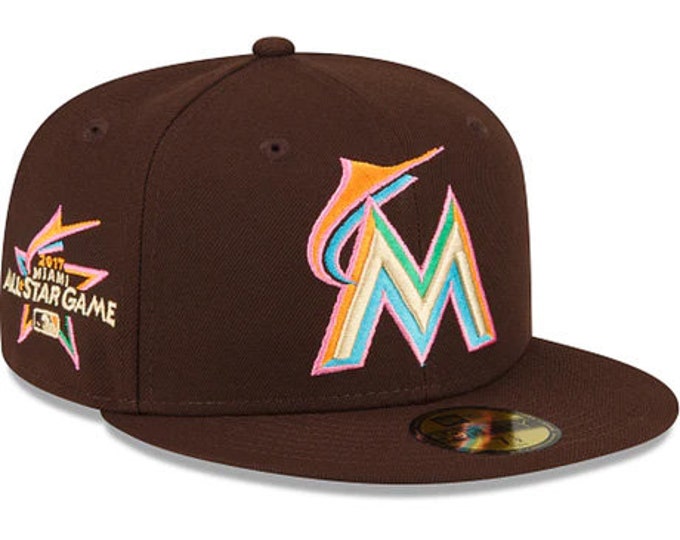 New Era Just Caps Drop 20 Miami Marlins 2022 59FIFTY Fitted Hat