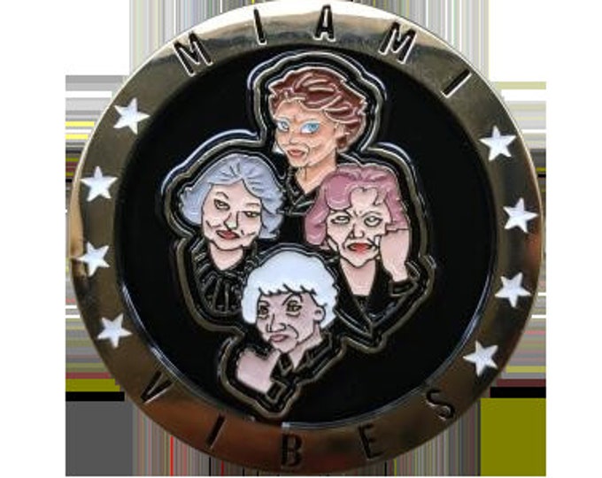 Golden Girls: Double GG's Up Hat Pins