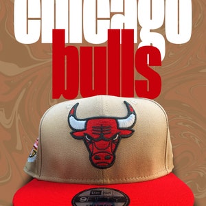 Chicago Bulls 9Fifty Hellbraun