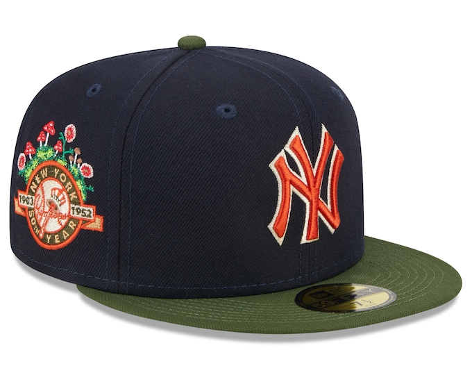 New Era Yankees Sprouted 59FIFTY Fitted Hat: 7 1/4