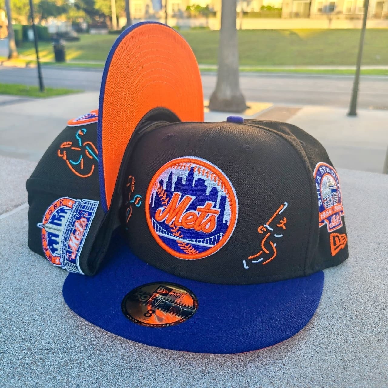 Remembering Shea Mets Custom New Era Fitted -  Sweden