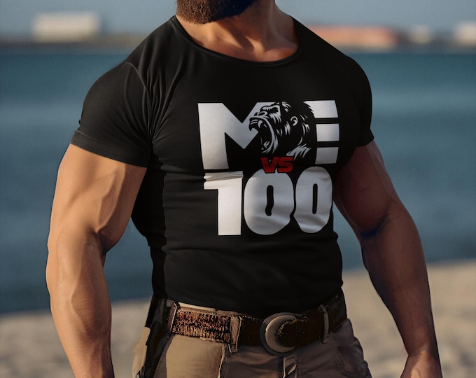 Me VS 100: Gorilla Vs Men